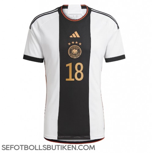 Tyskland Jonas Hofmann #18 Replika Hemma matchkläder VM 2022 Korta ärmar